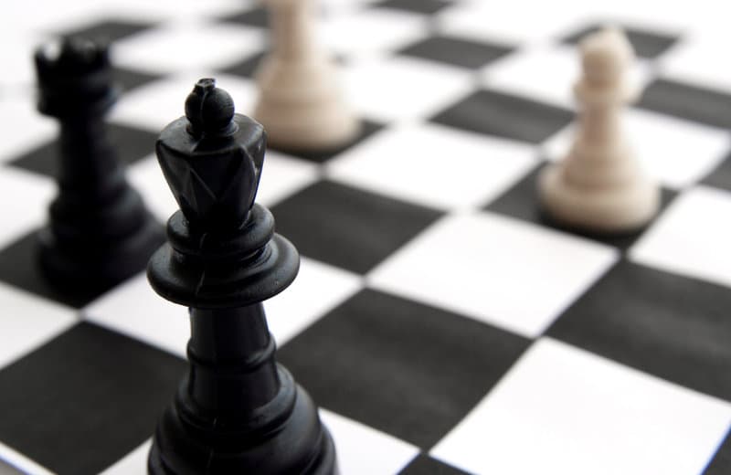 Strategic planning chess visual